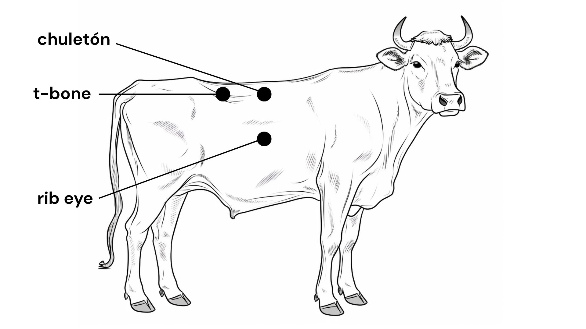 cortes del costillar